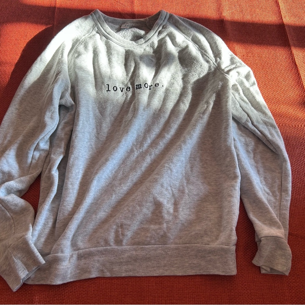 Alternative Gray Crewneck Sweater